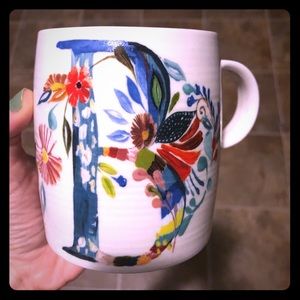 Anthropologie B mug